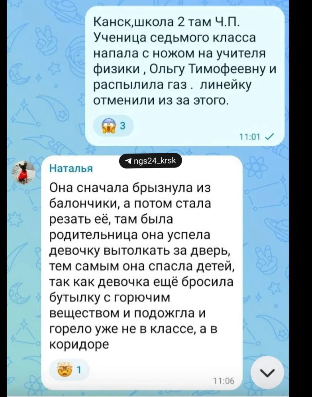 Подробности инцидента в школе: ход событий, реакция учреждения и меры безопасности.